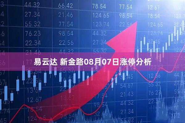 易云达 新金路08月07日涨停分析