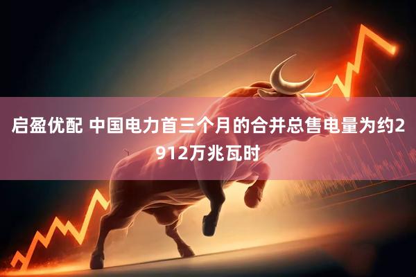 启盈优配 中国电力首三个月的合并总售电量为约2912万兆瓦时