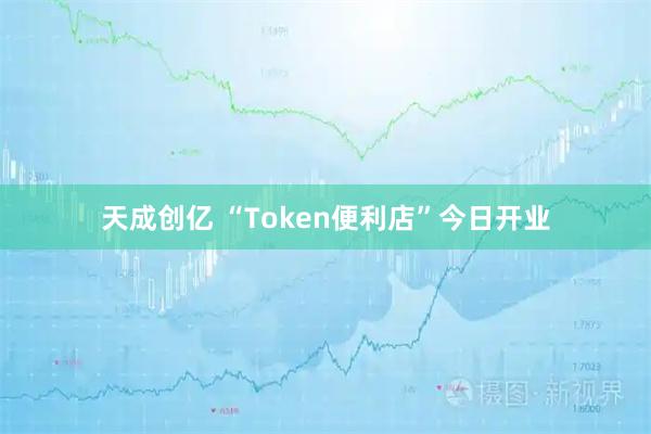 天成创亿 “Token便利店”今日开业