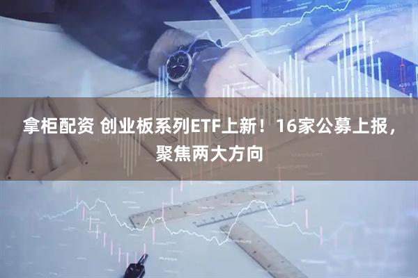 拿柜配资 创业板系列ETF上新！16家公募上报，聚焦两大方向